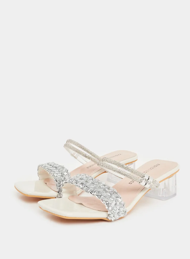 تايك تو صندل مزين للنساء